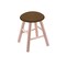 Holland Bar Stool Co Oak Vanity Stool, Dark Cherry Finish, Canter Grey Seat RC18MSNat026 - alternate 1